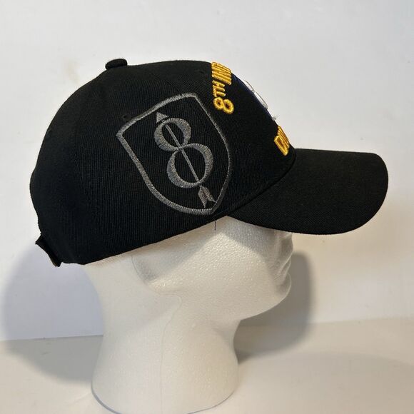 U.S. ARMY‎ 8TH INFANTRY DIVISION Hat Cap Pathfinder Unit Golden Arrow Adjustable - Picture 4 of 6